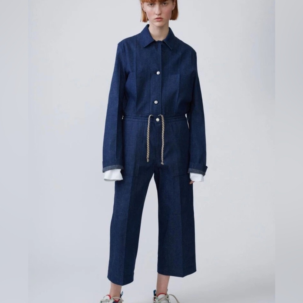 Acne Studios Blå Konst denim suit